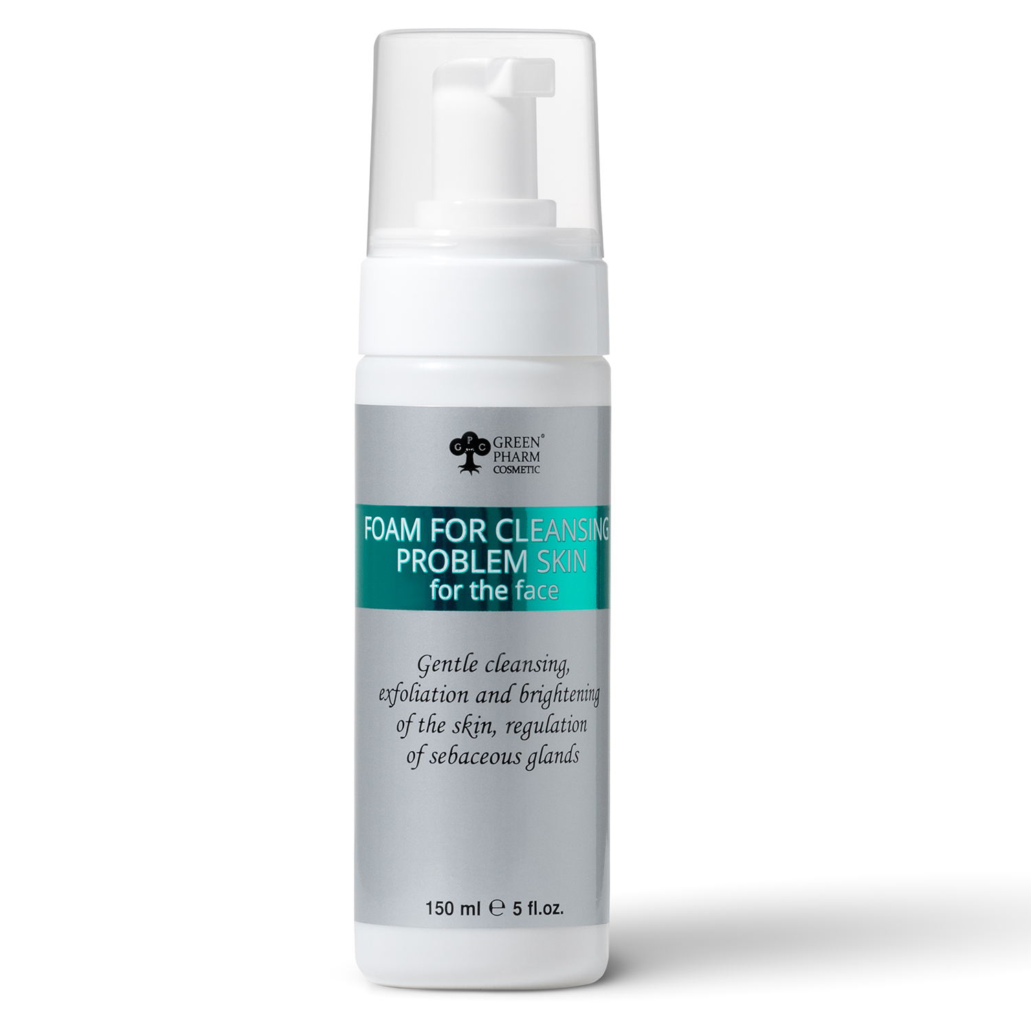 Espuma limpiadora para la piel problemática facial, 150 ml